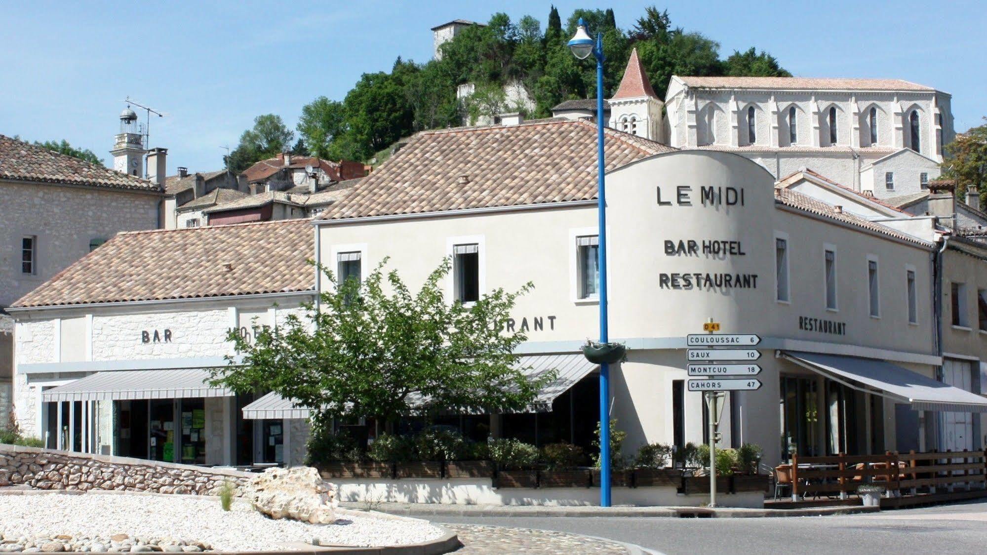Hotel Le Midi Montaigu-de-Quercy Eksteriør billede